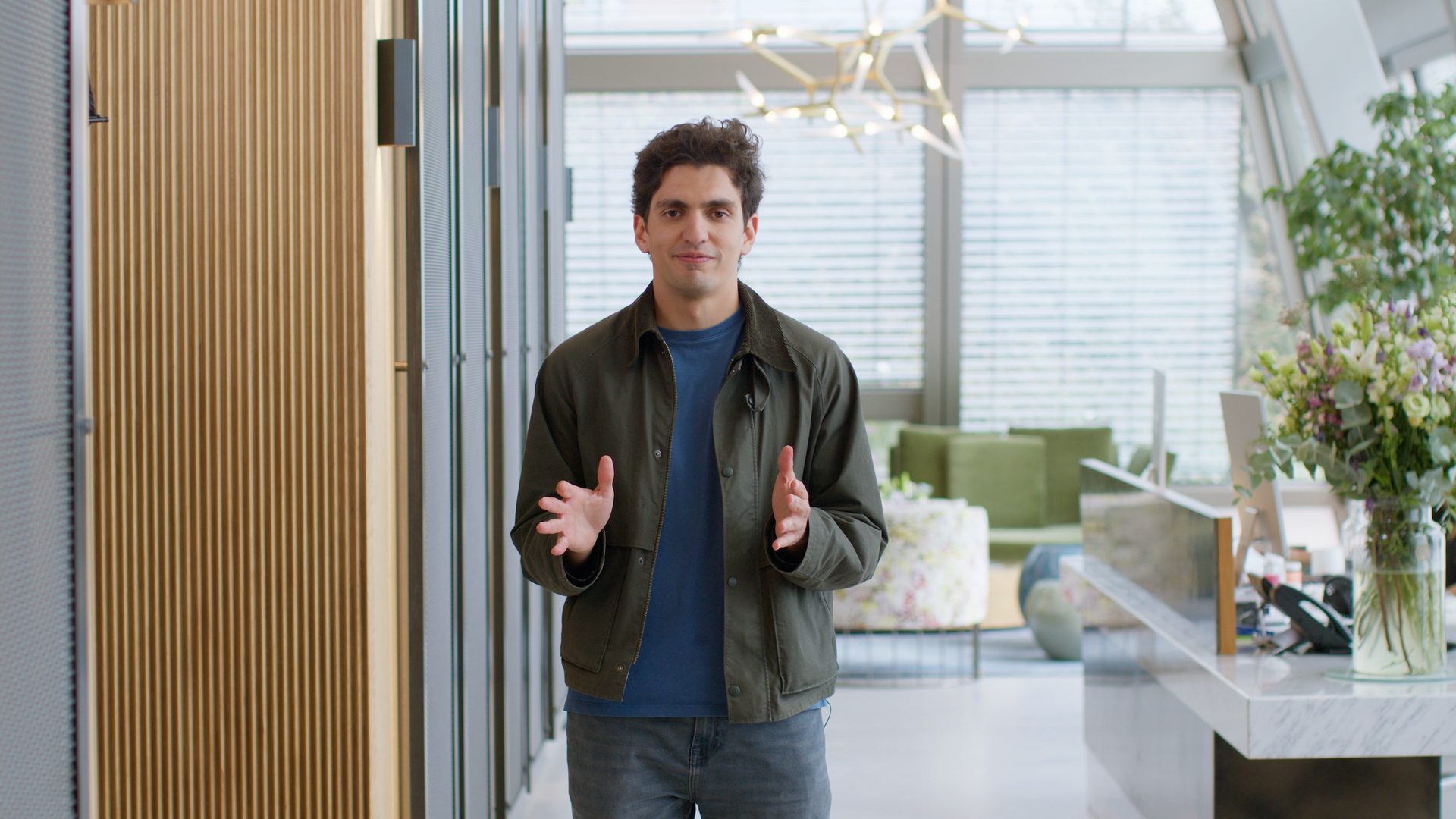 Zaki Trache, Co-Founder and CPO, at the close of the PercepticOS launch film.